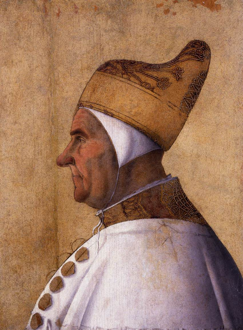 Gentile Bellini. Portrait du doge Giovanni Mochenigo