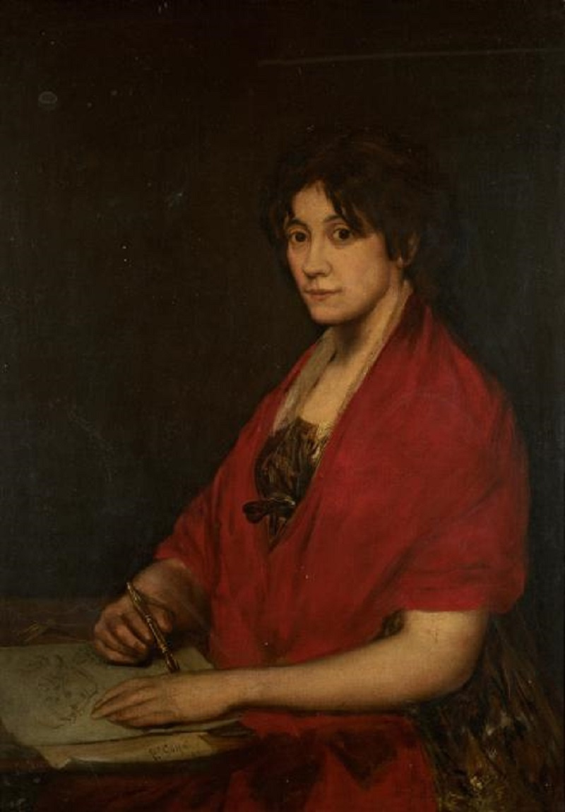 Francisco Goya. Portrait of a Woman (Portrait of the Artist Lola Jimenes)