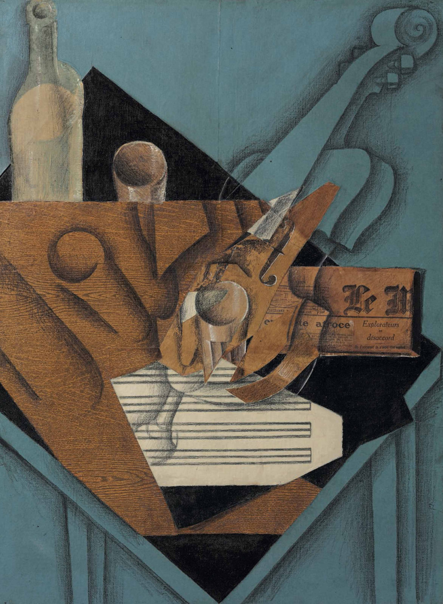 Juan Gris. La table de musicien