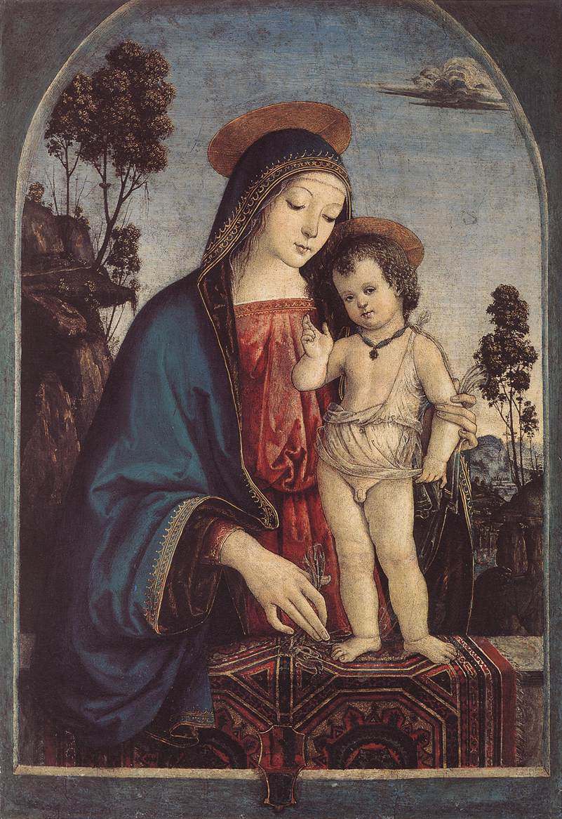 Pinturicchio. The Madonna and child