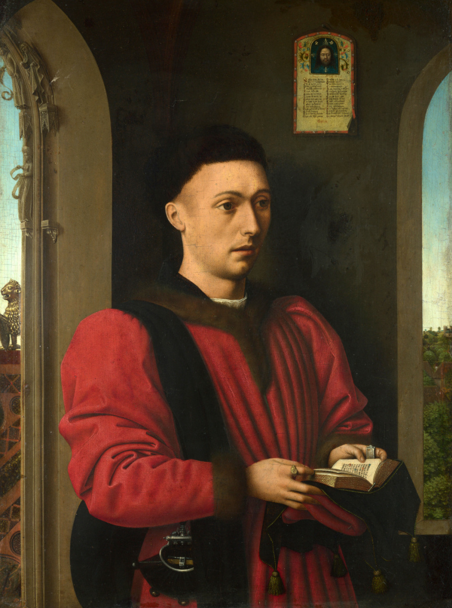 Petrus Christus. Portrait of a young man