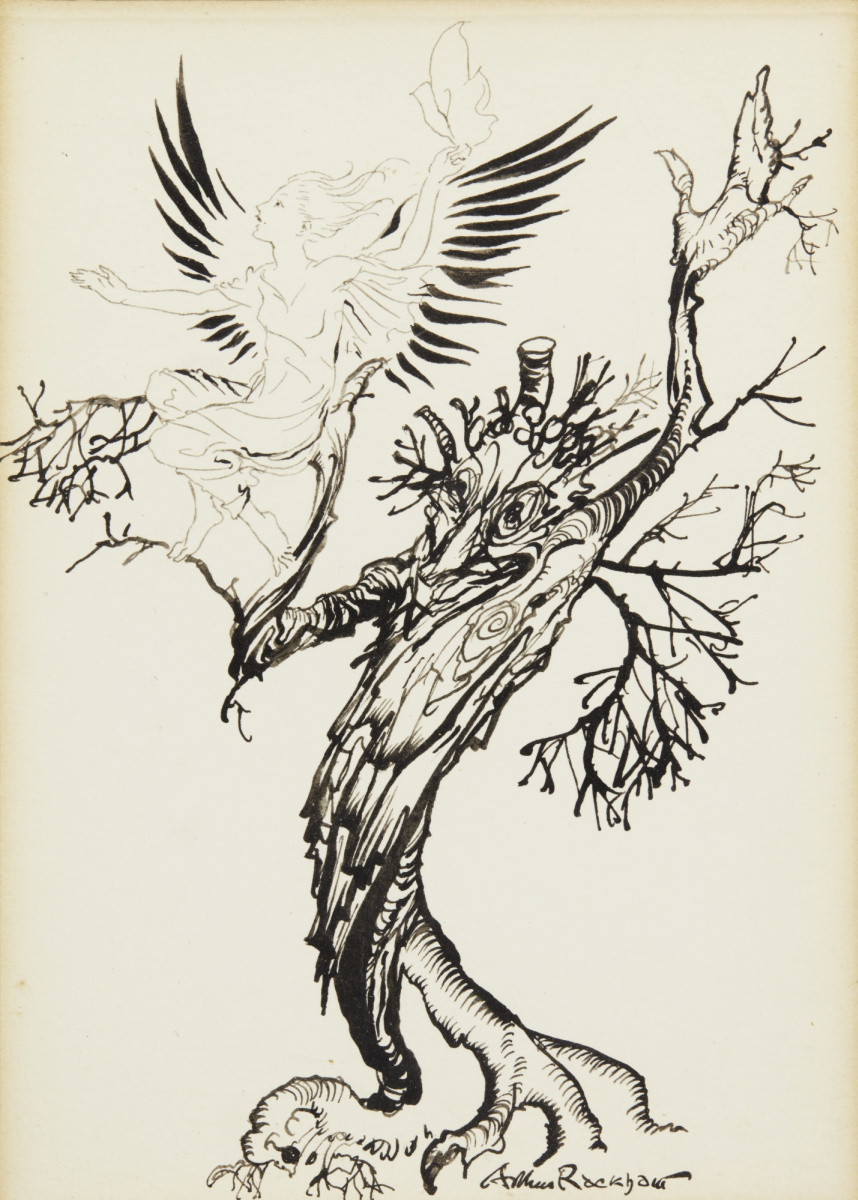 Arthur Rackham. The Magic Tree