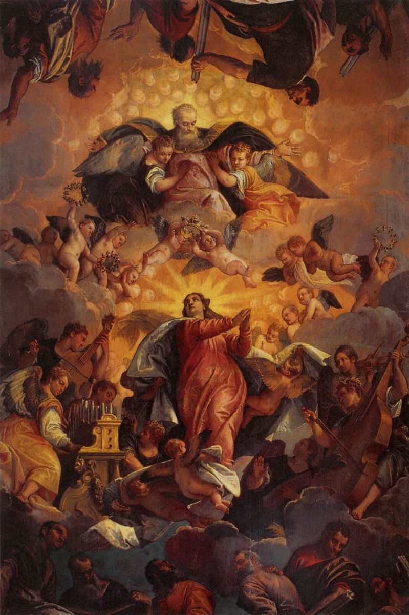 Paolo Veronese. Asunción de la Virgen María