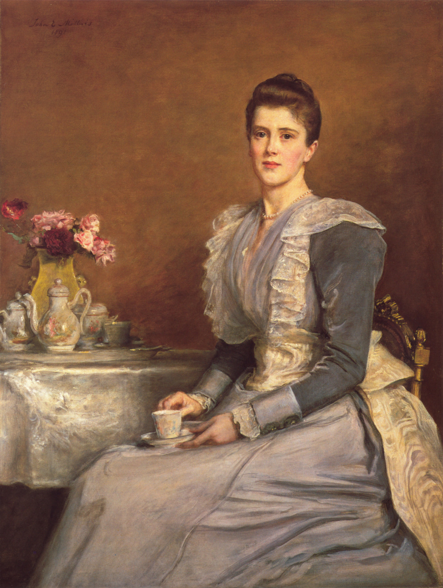John Everett Millais. Mary Chamberlain, Mrs. Joseph Chamberlain