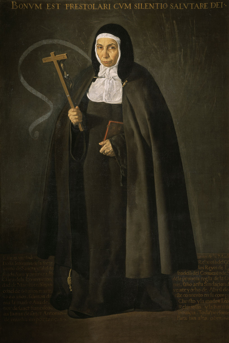 Diego Velazquez. Reverend mother of Jeronima de La Fuente