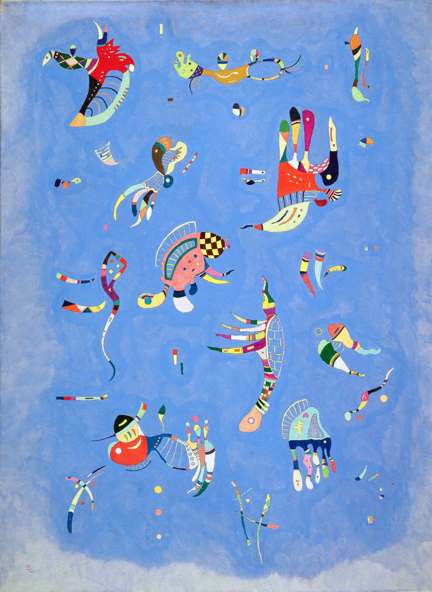 Wassily Kandinsky. Ciel bleu