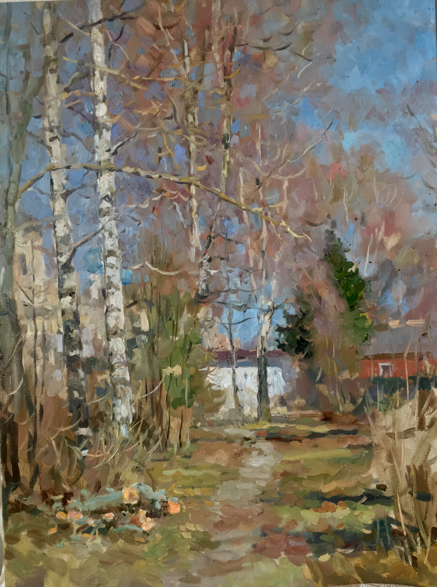 Aleksandr Chagadaev. Autumn Alley