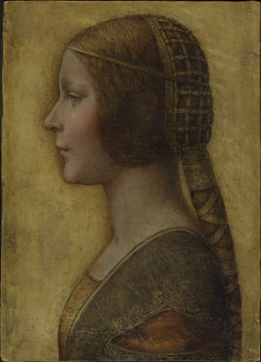 Leonardo da Vinci. Beautiful Princess