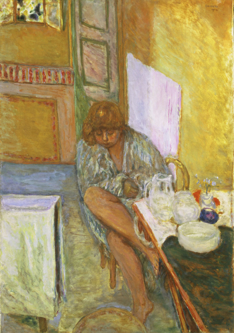 Pierre Bonnard. After a bath