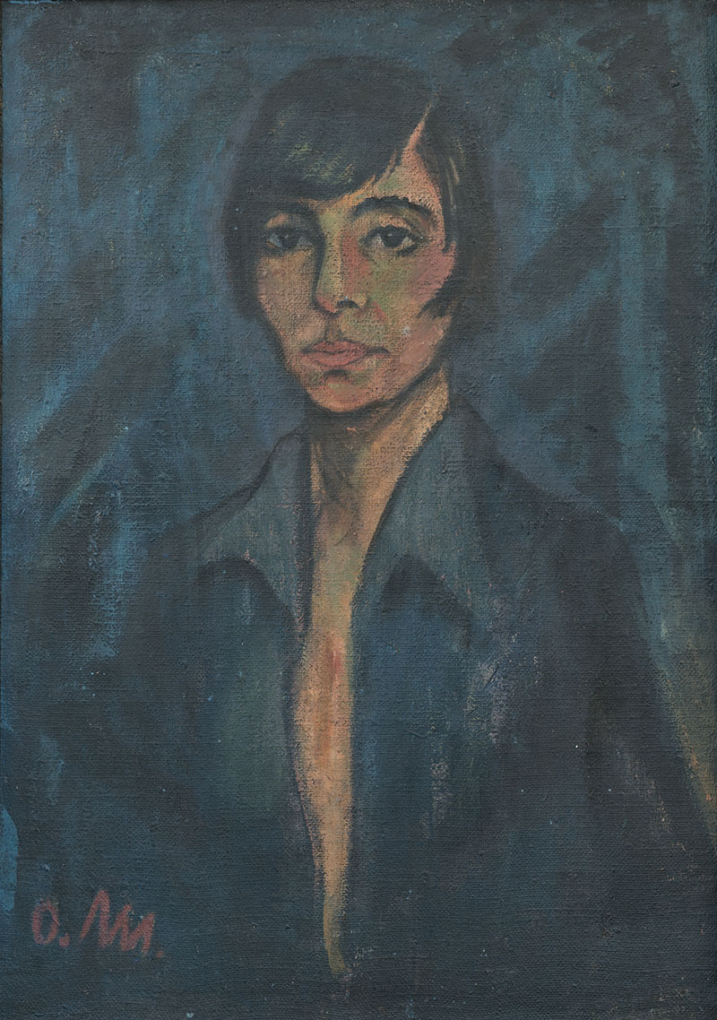 Otto Müller. Retrato de Maschka Mueller
