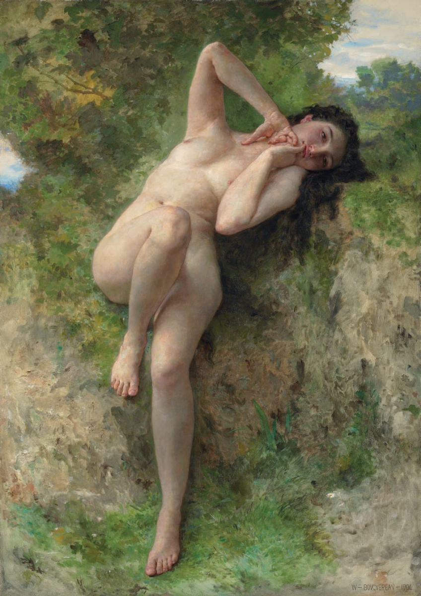 William-Adolphe Bouguereau. Dryad