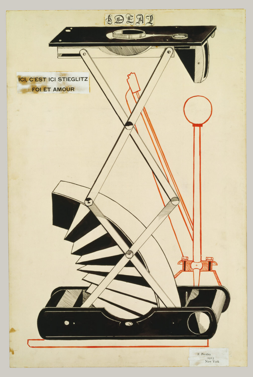 Francis Picabia. Ici c'est Stiglitz