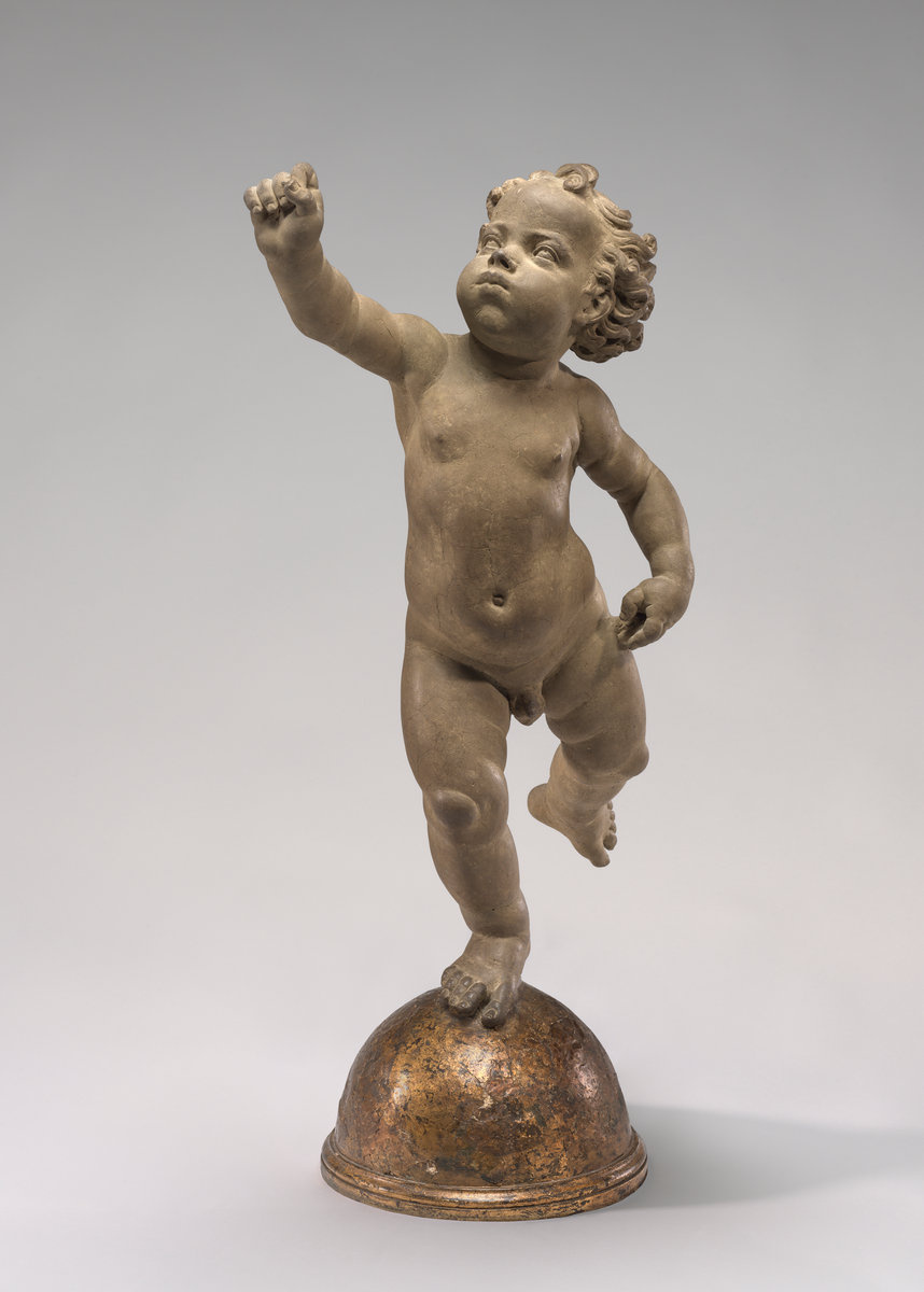 Andrea del Verrocchio. Putti en globo