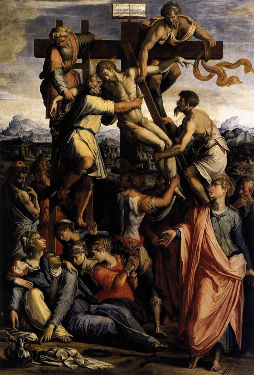 Giorgio Vasari. The descent from the cross