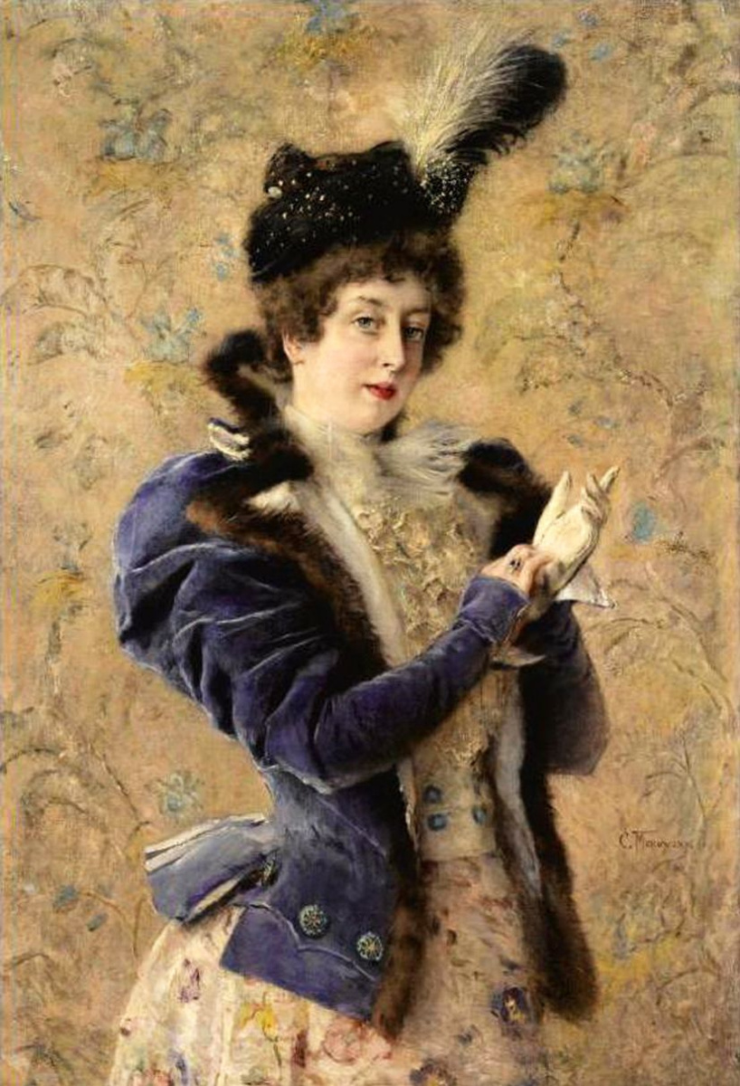 Konstantin Makovsky. Maria Matavtina