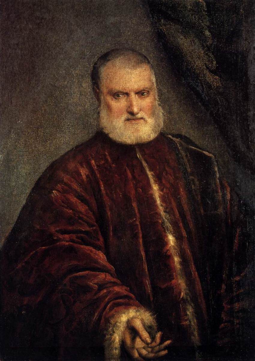 Jacopo (Robusti) Tintoretto. Ritratto del procuratore Antonio Capello