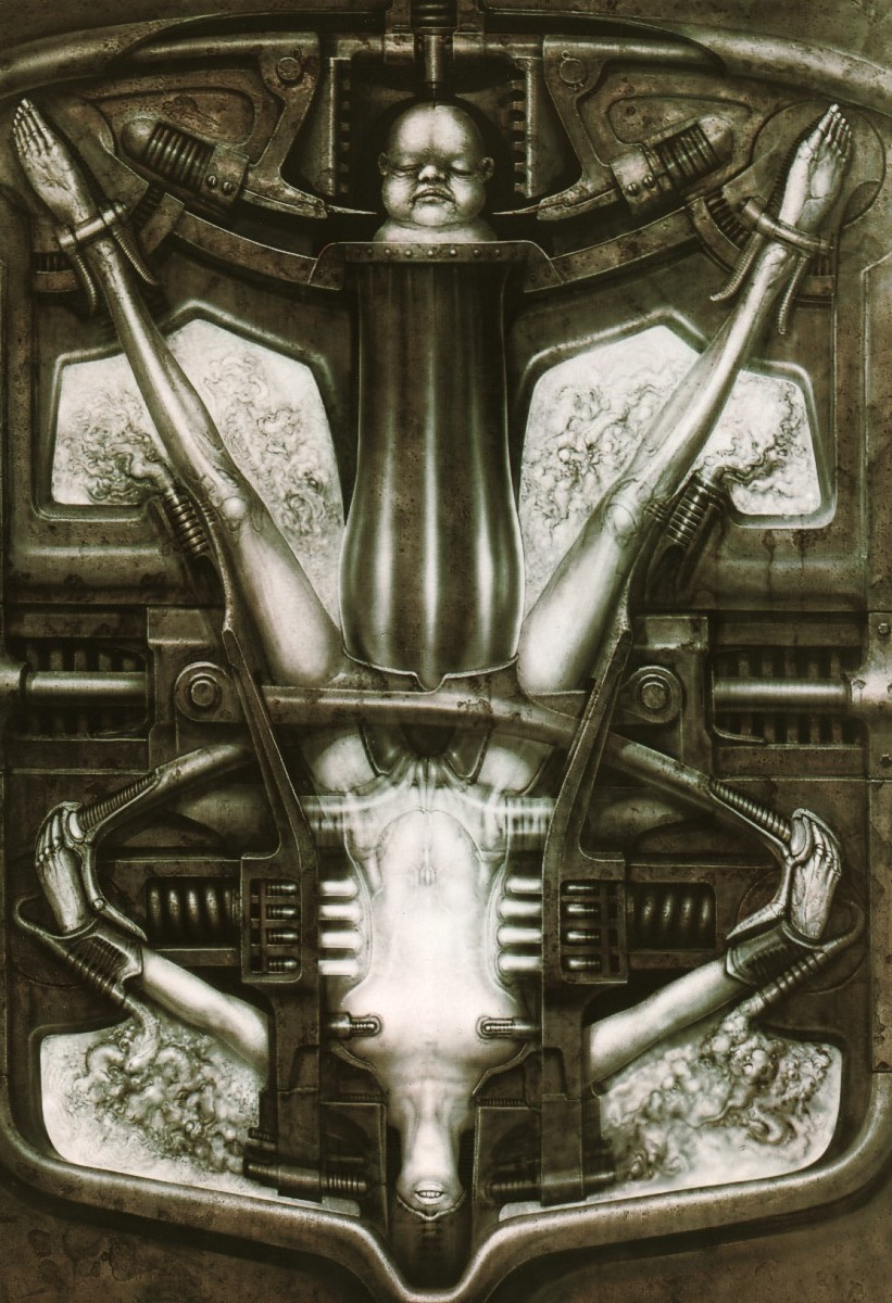 Hans Rudolph Giger. The machine of life and death