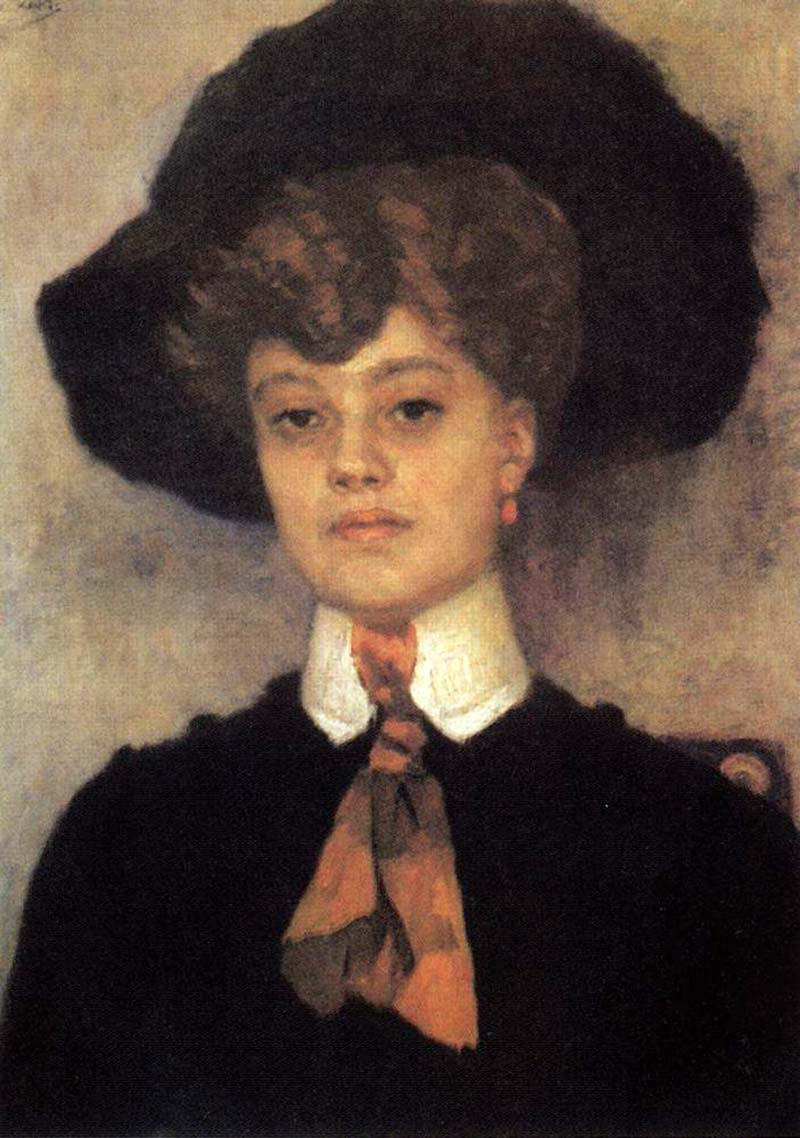 Vasily Ivanovich Surikov. Female portrait