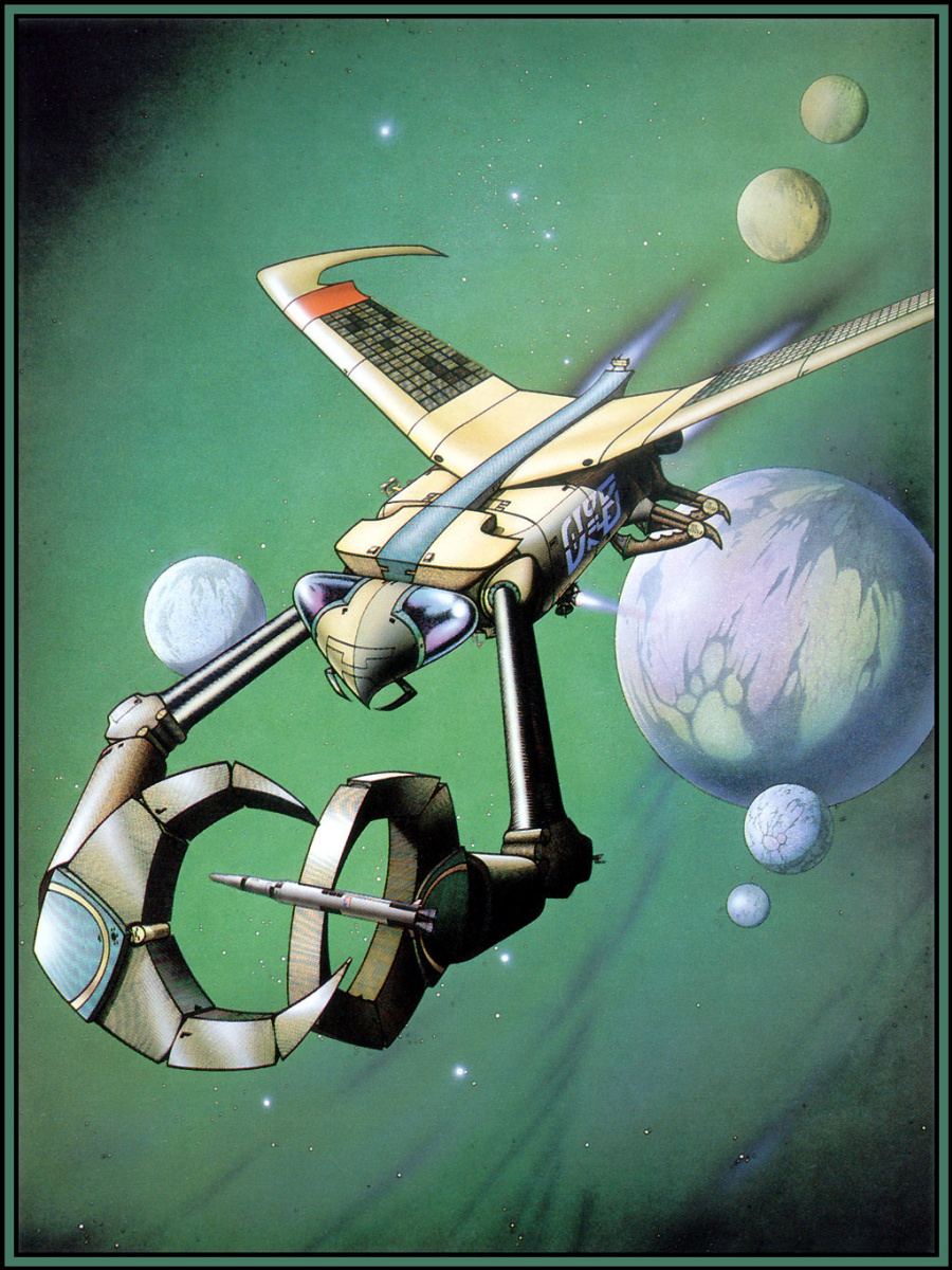 Rodney Matthews. Spaceship