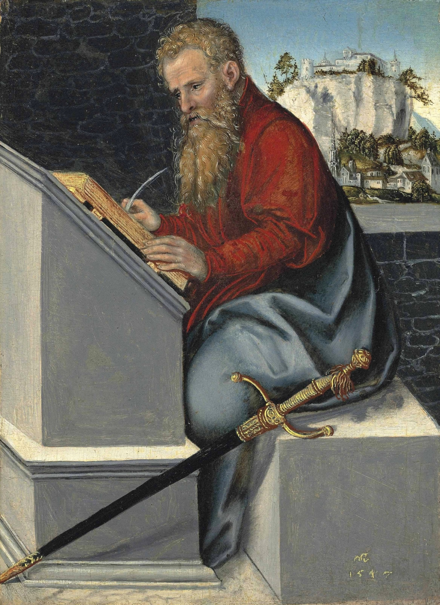 Lucas the Younger Cranach. Saint Paul. 1547