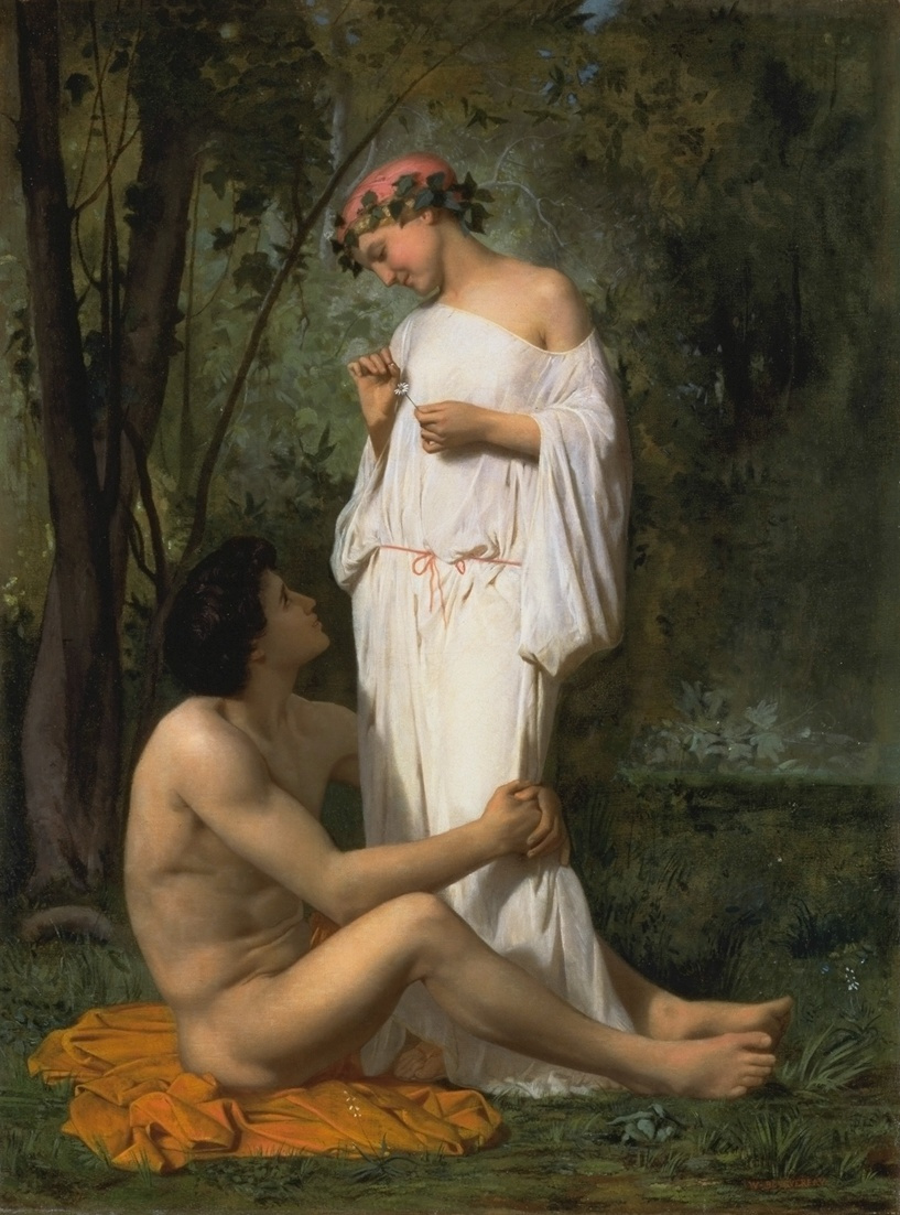 William-Adolphe Bouguereau. Idylle