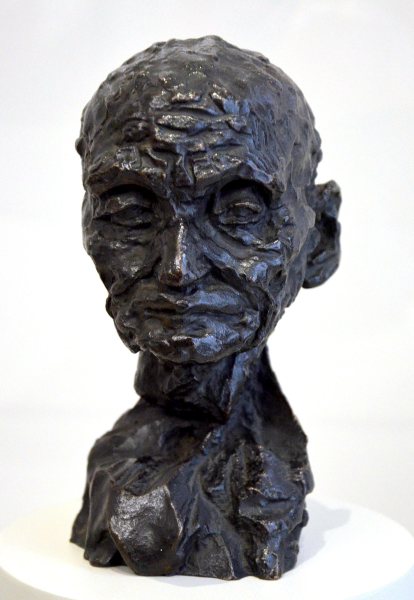 Camille Claudel. Old man's head