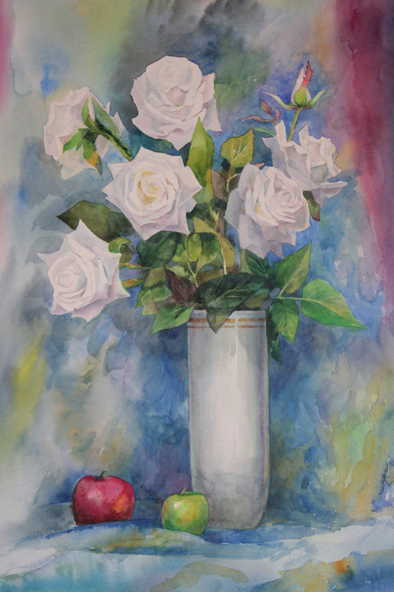 Olga Kuriltseva. White Rose