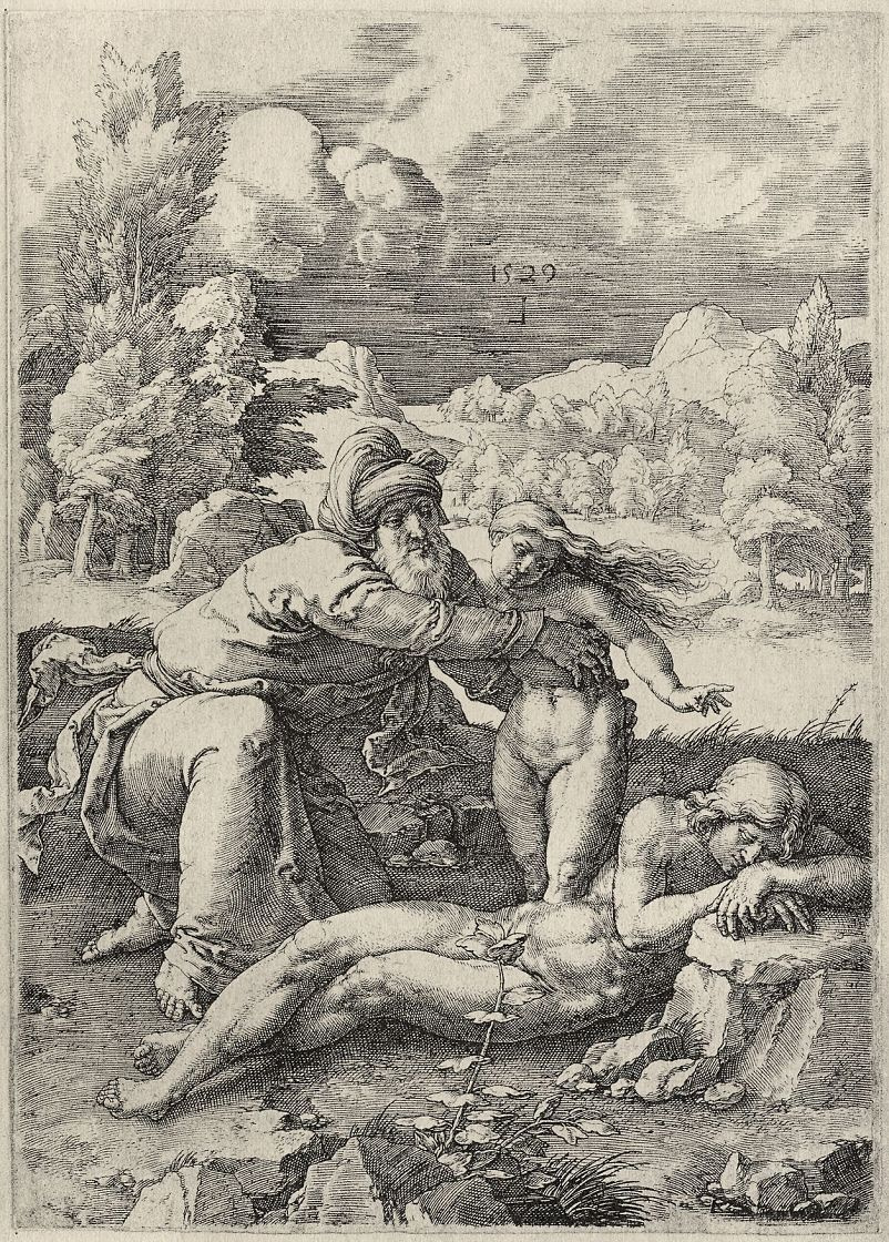 Lucas van Leiden (Luke of Leiden). The Creation Of Eve
