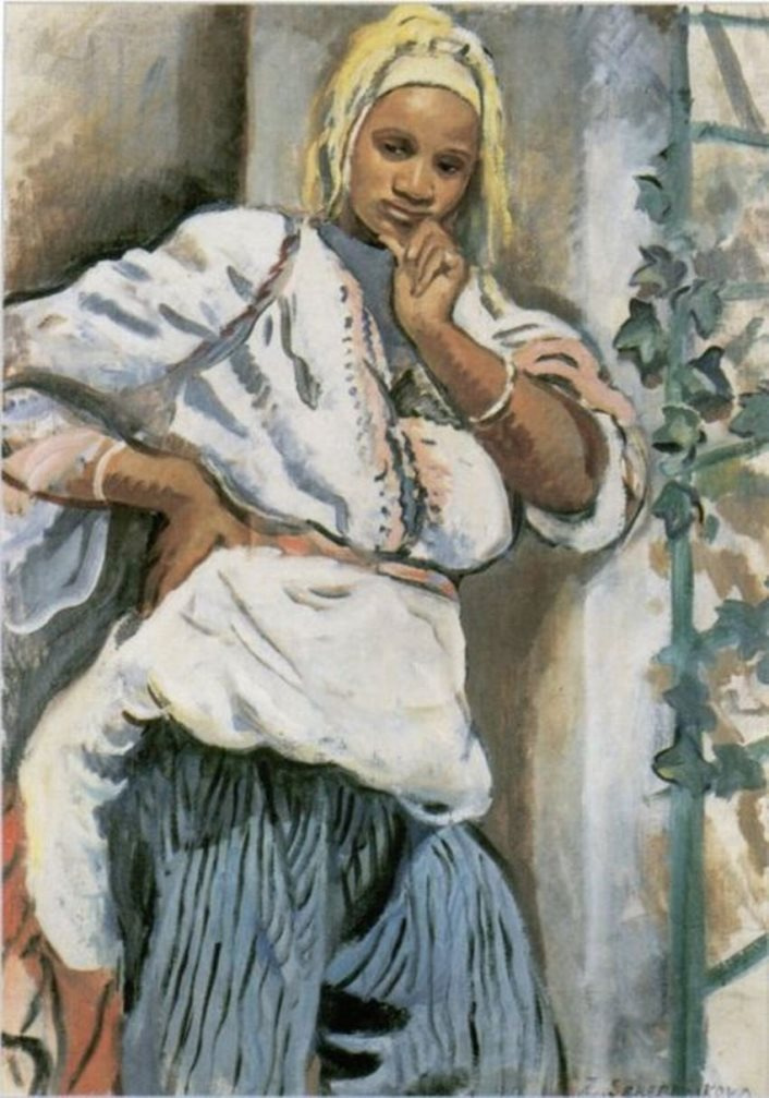 Zinaida Serebryakova. Marroquí en blanco