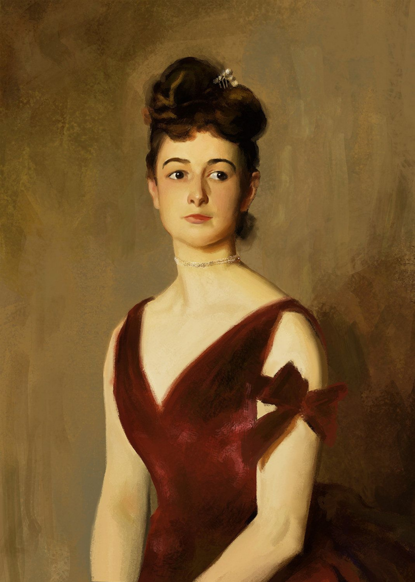 John Singer Sargent. Mrs. Charles E. Inches (Louise Pomeroy)