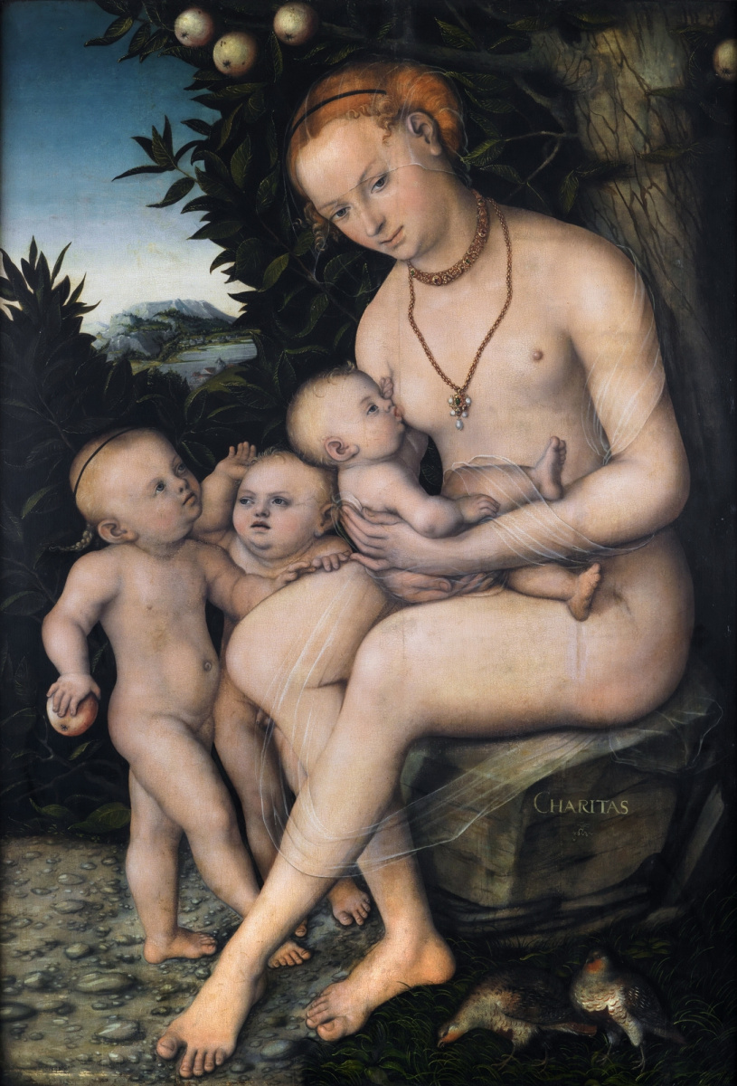 Lucas the Younger Cranach. Mercy. after 1537