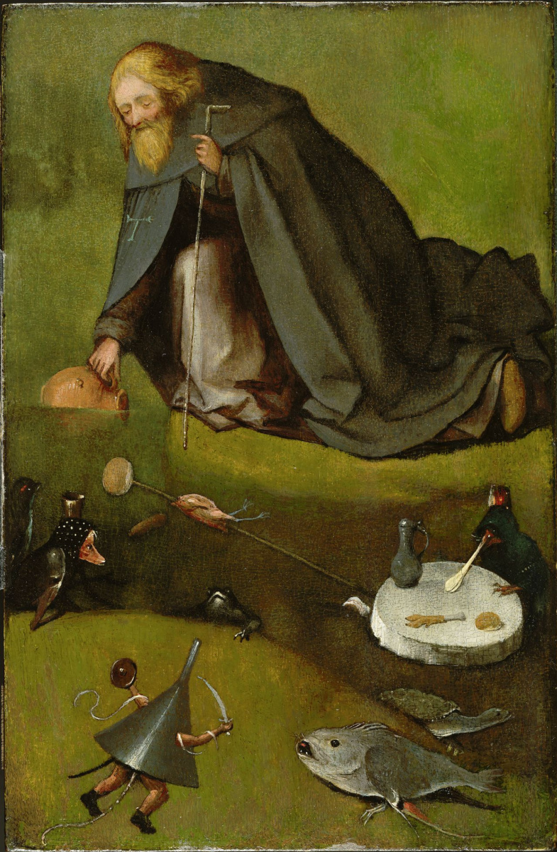 Hieronymus Bosch. The Temptation Of St. Anthony