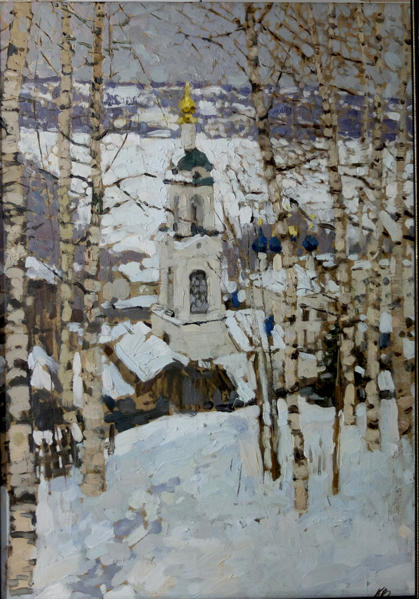 Vasilij Vasiljevič Kuraksa (kuraksa.com). Winter in Ples