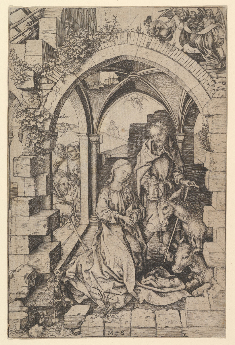 Martin Schongauer. Christmas