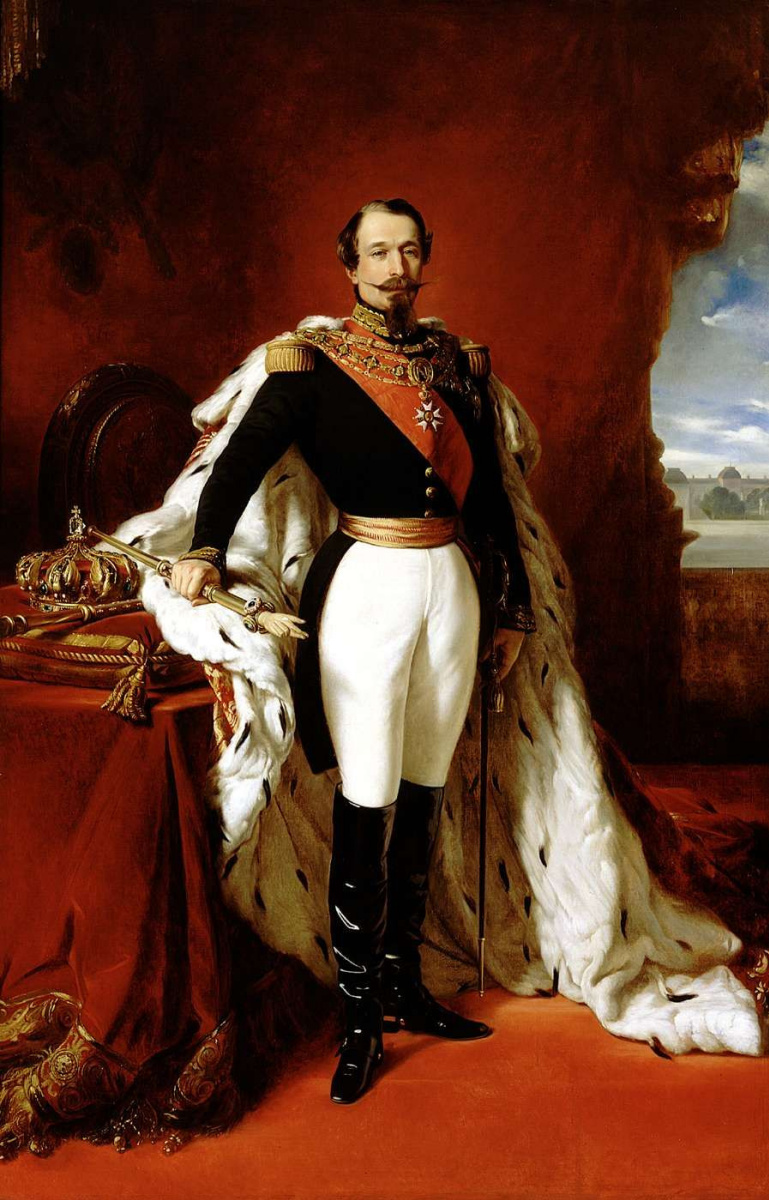 Franz Xaver Winterhalter. Napoleón III, Emperador de Francia