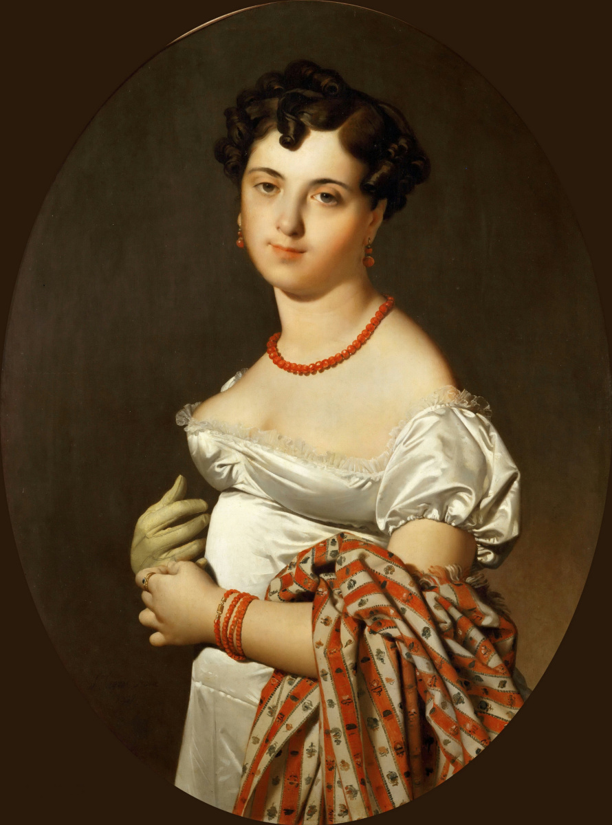Jean Auguste Dominique Ingres. Madame Panky