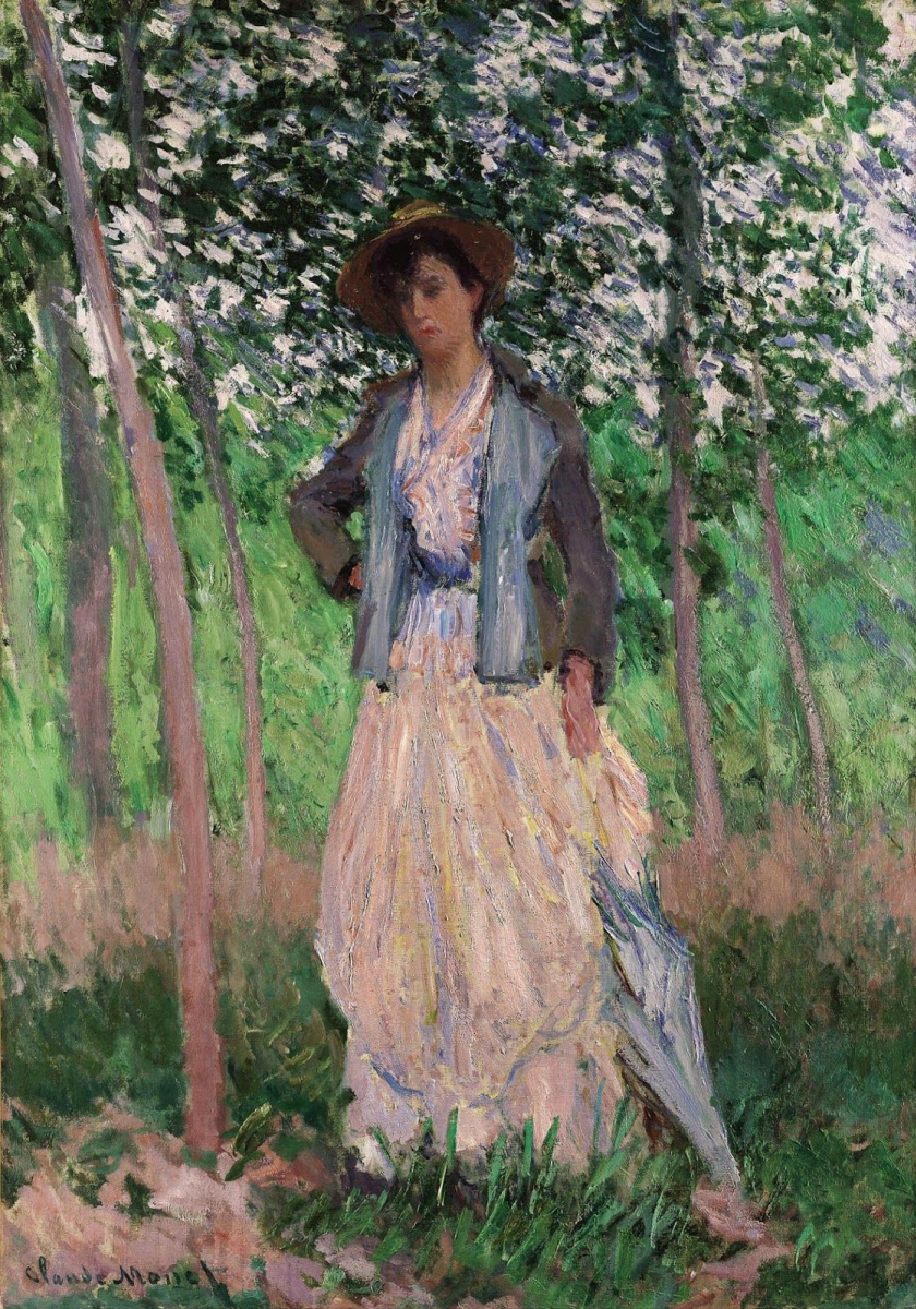 Claude Monet. Strolling (Suzanne Aside)