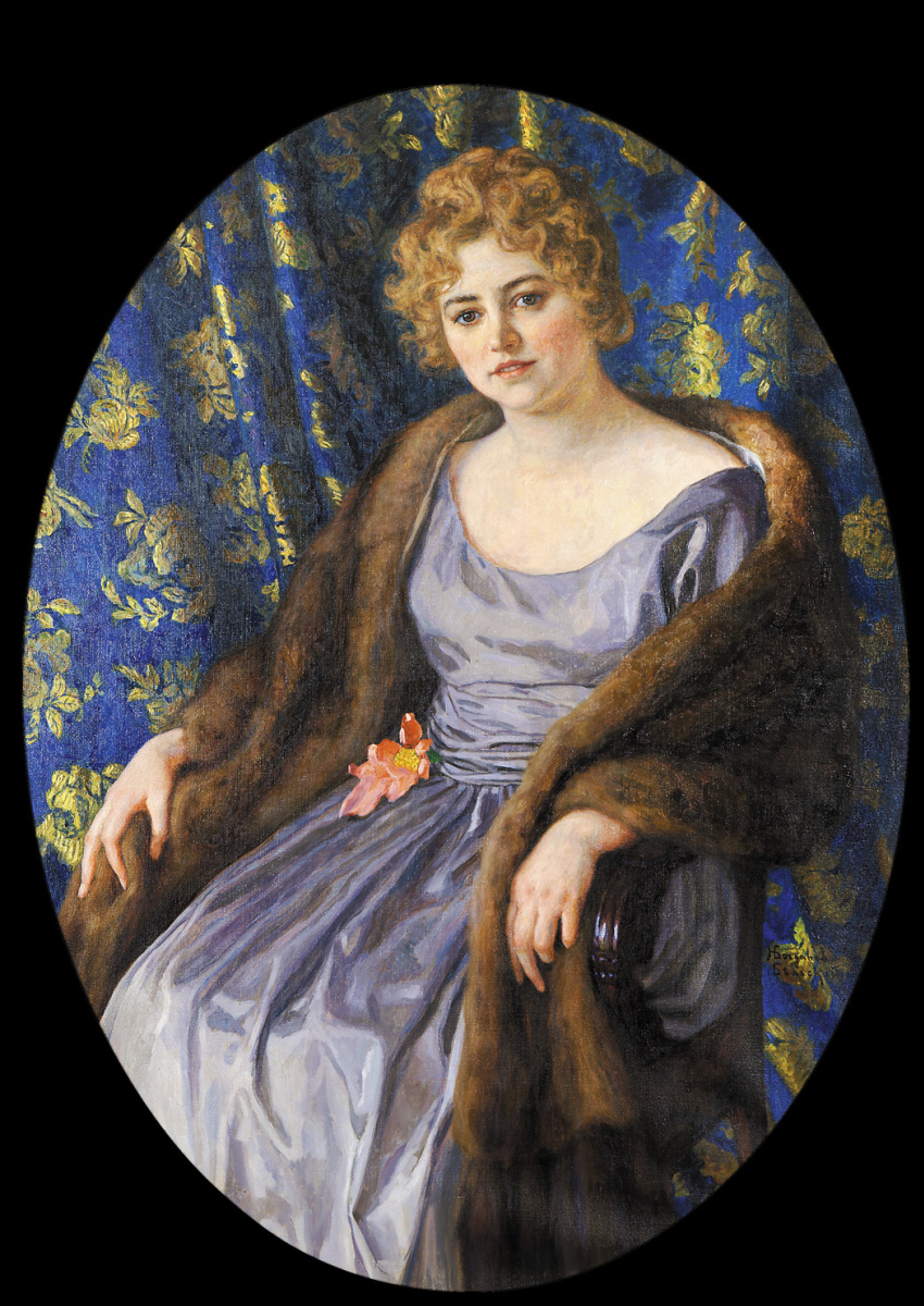 Nikolay Petrovich Bogdanov-Belsky. Female portrait