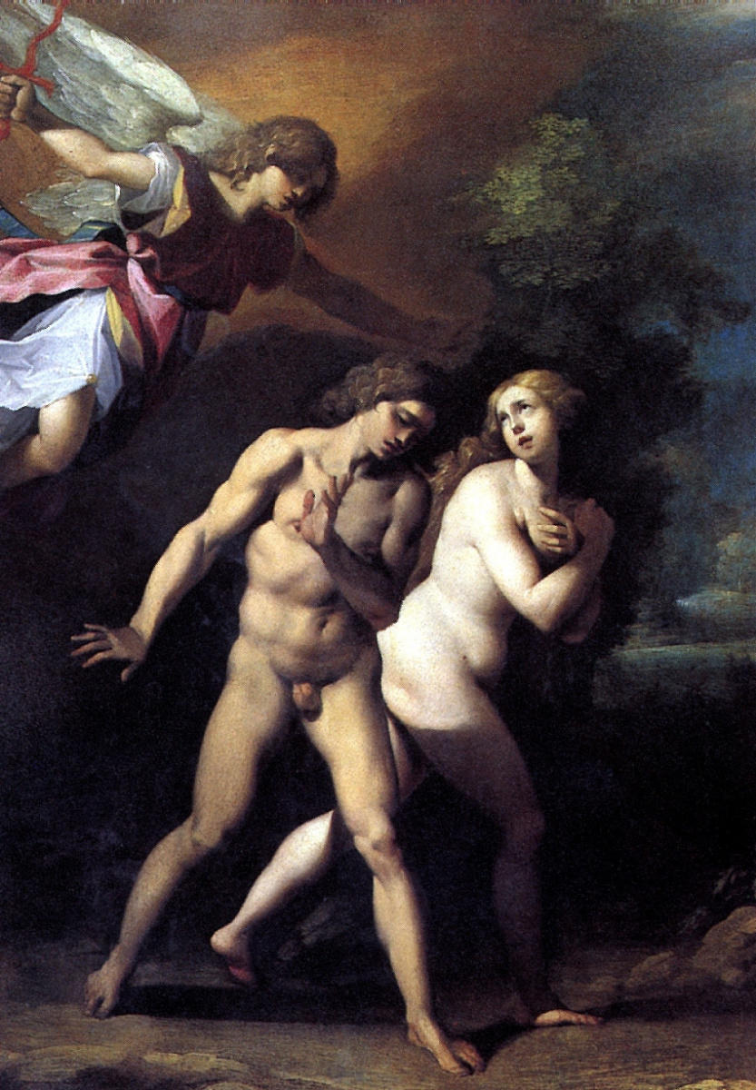 Cesari Giuseppe (Cavalier d'Arpino). The expulsion of Adam and eve from Paradise