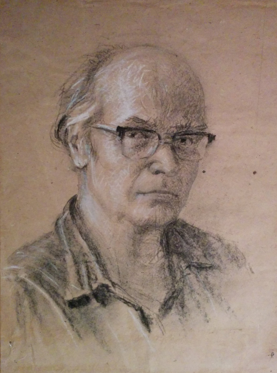 Arkady Pavlovich Laptev. Arkady Laptev. Self-portrait