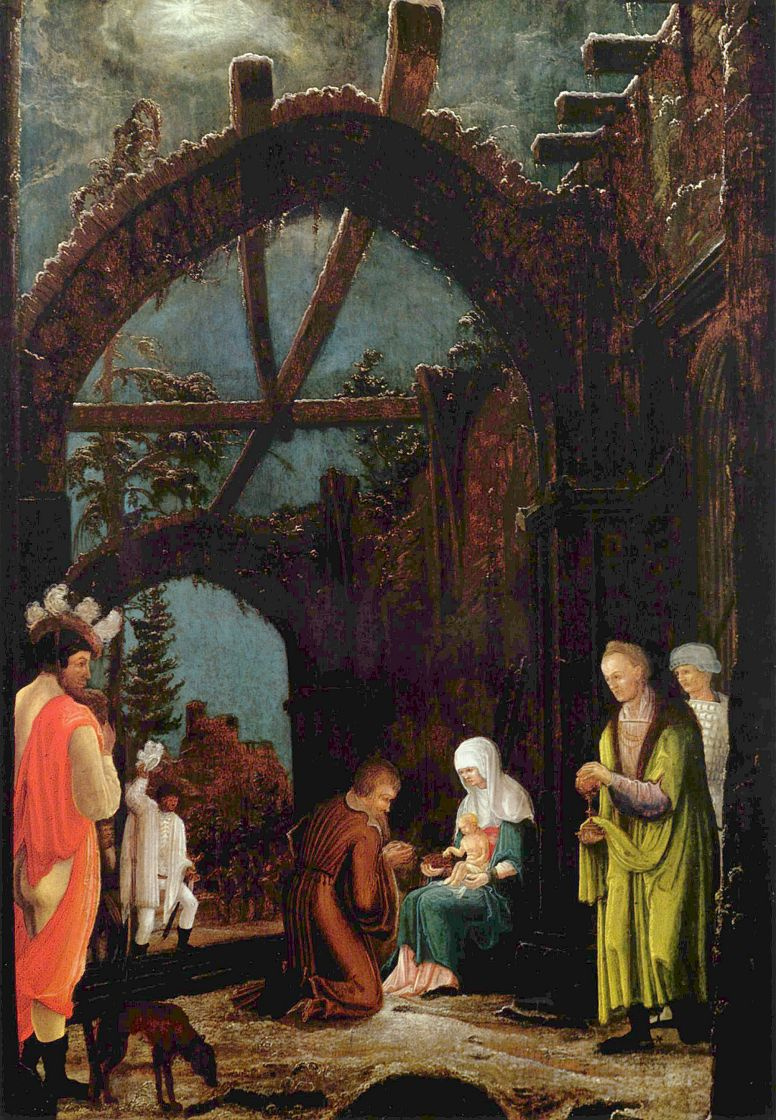 Wolf Huber. The adoration of the Magi in the snow