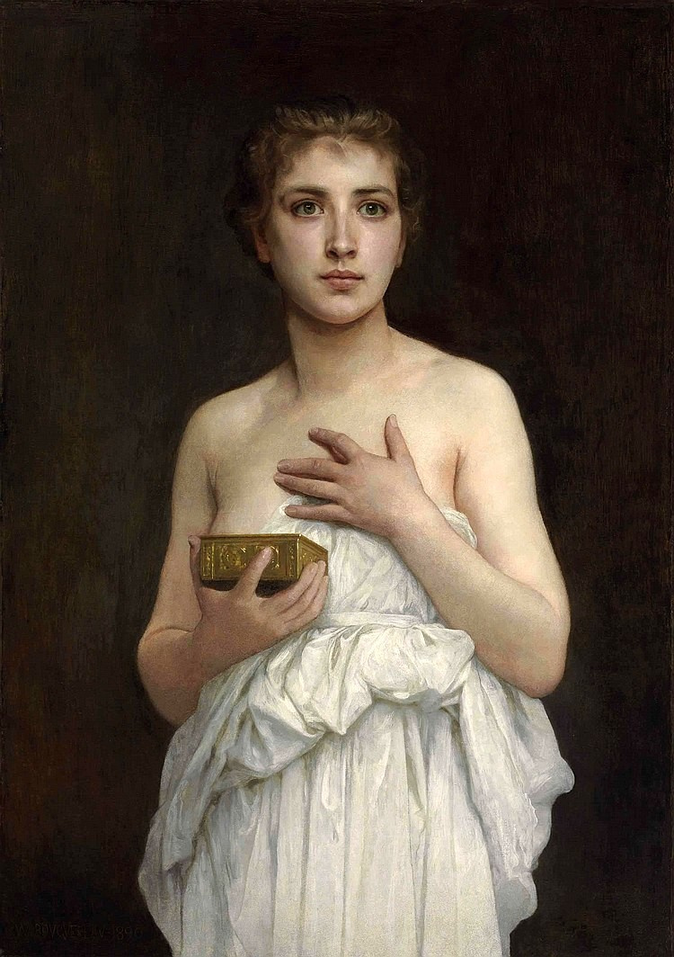 William-Adolphe Bouguereau. Pandora