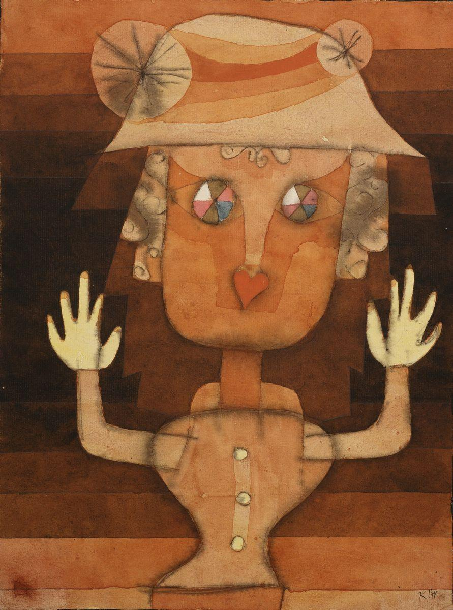 Paul Klee. "Doll" (Portrait)