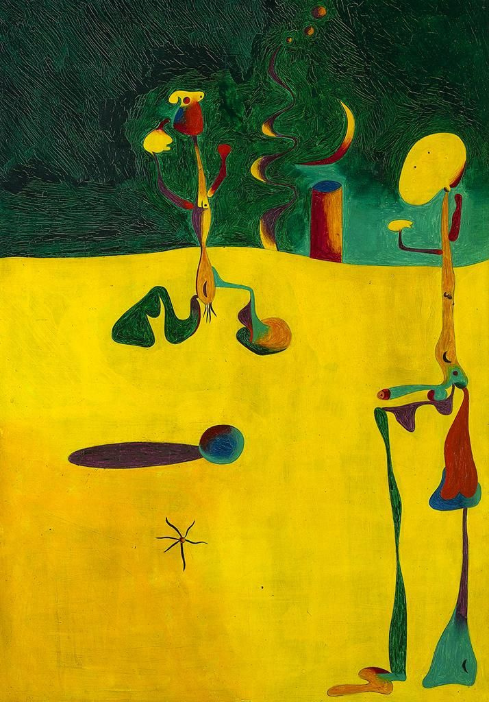 Joan (Joan) Miro. Nocturne