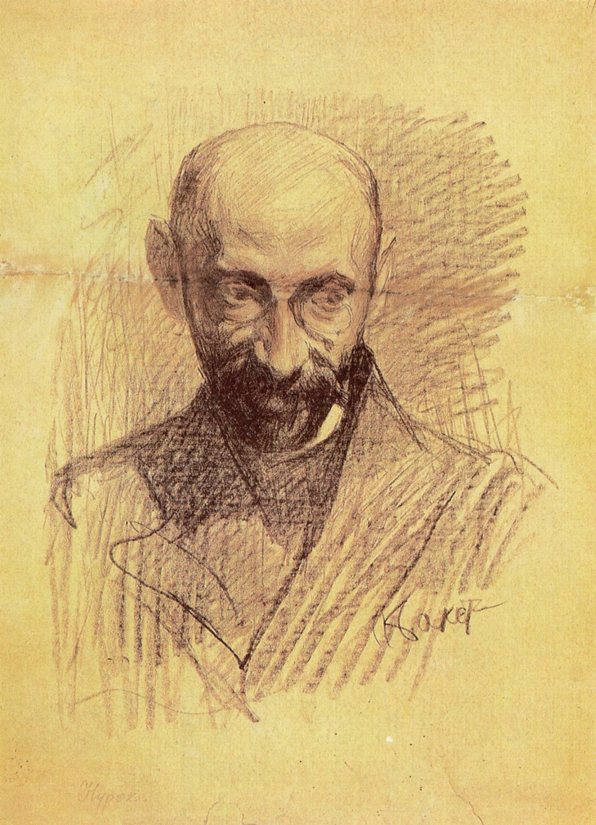 Lev (Leon) Bakst. Portrait of a critic Alfred Nyroca