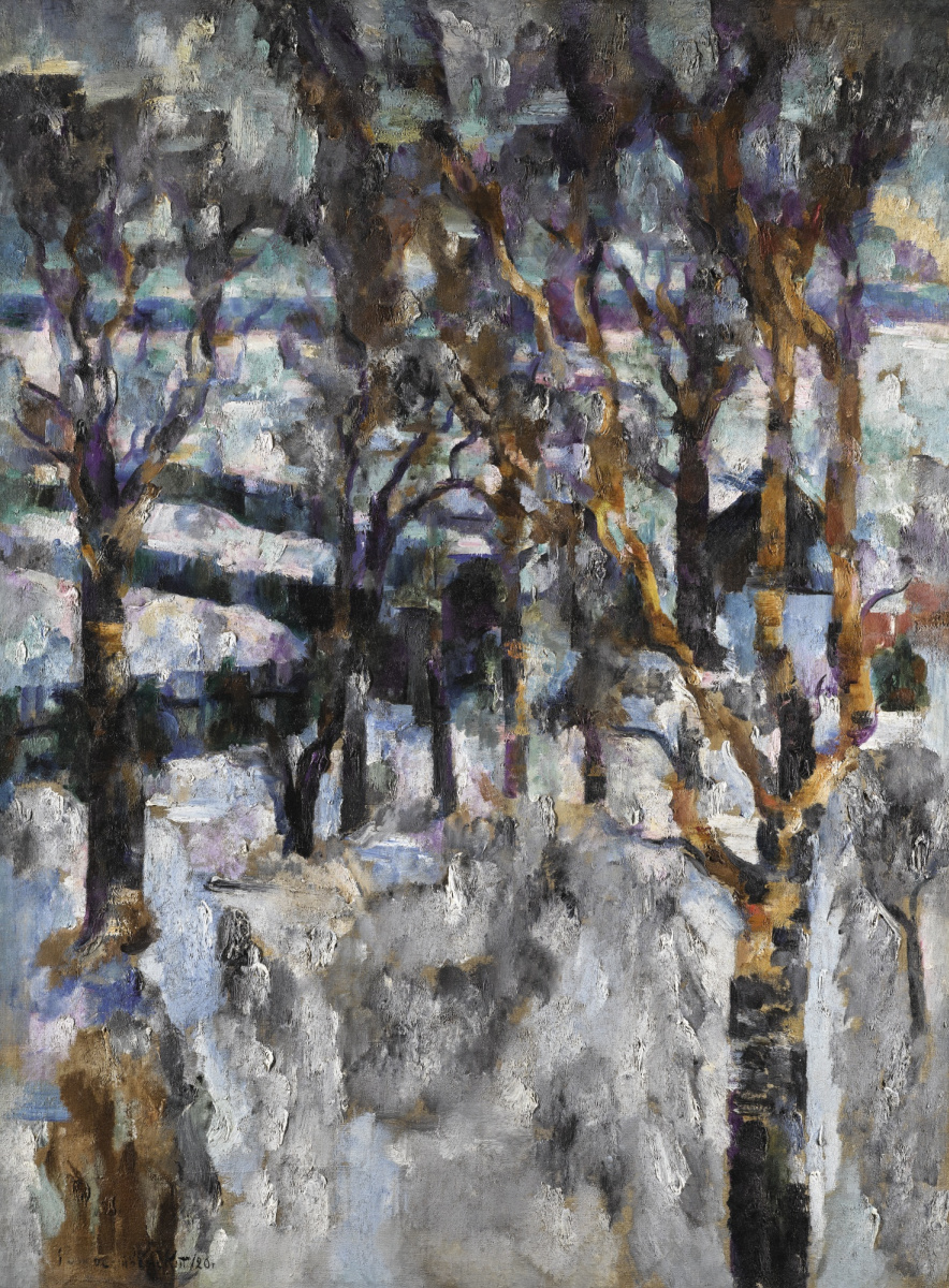 Vasily Vasilievich Rozhdestvensky. Winter landscape