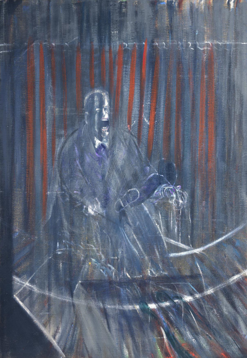 Francis Bacon. Boceto basado en Velásquez.