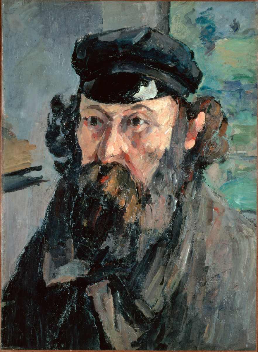 Paul Cezanne. Self-portrait