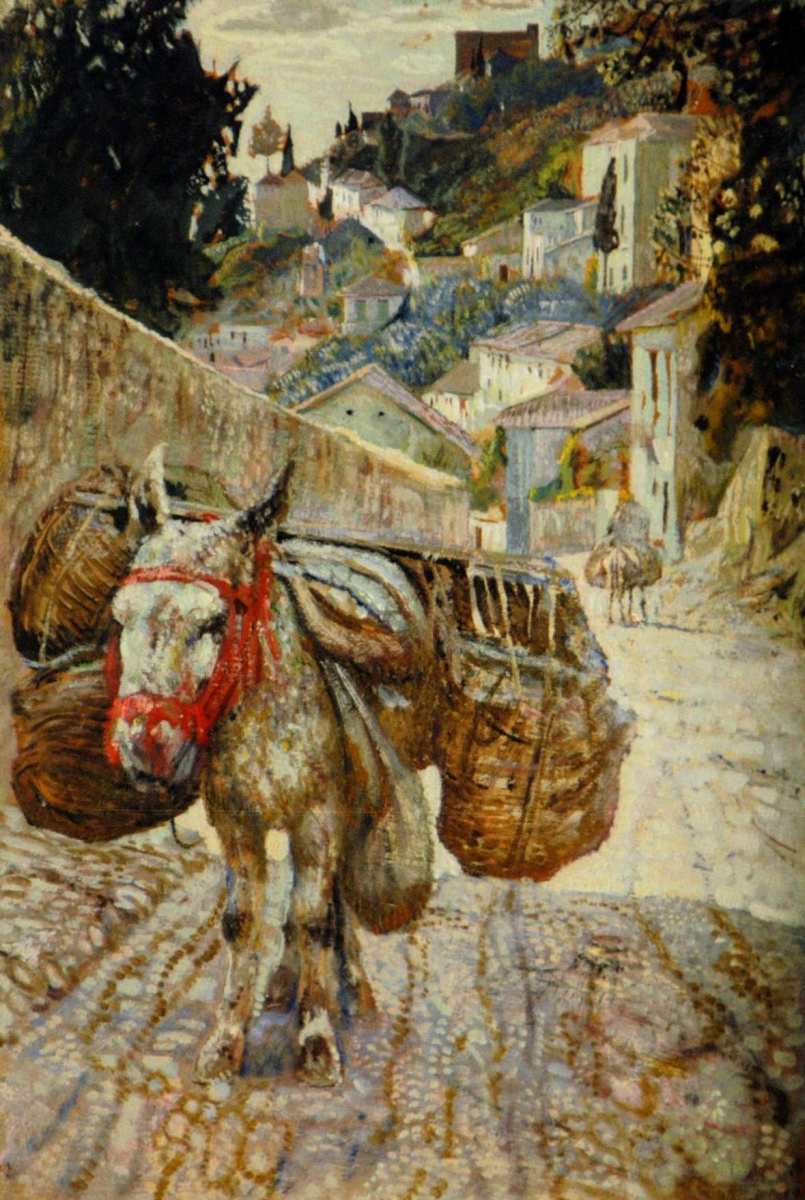 Isaac Brodsky. Donkey. Grenada