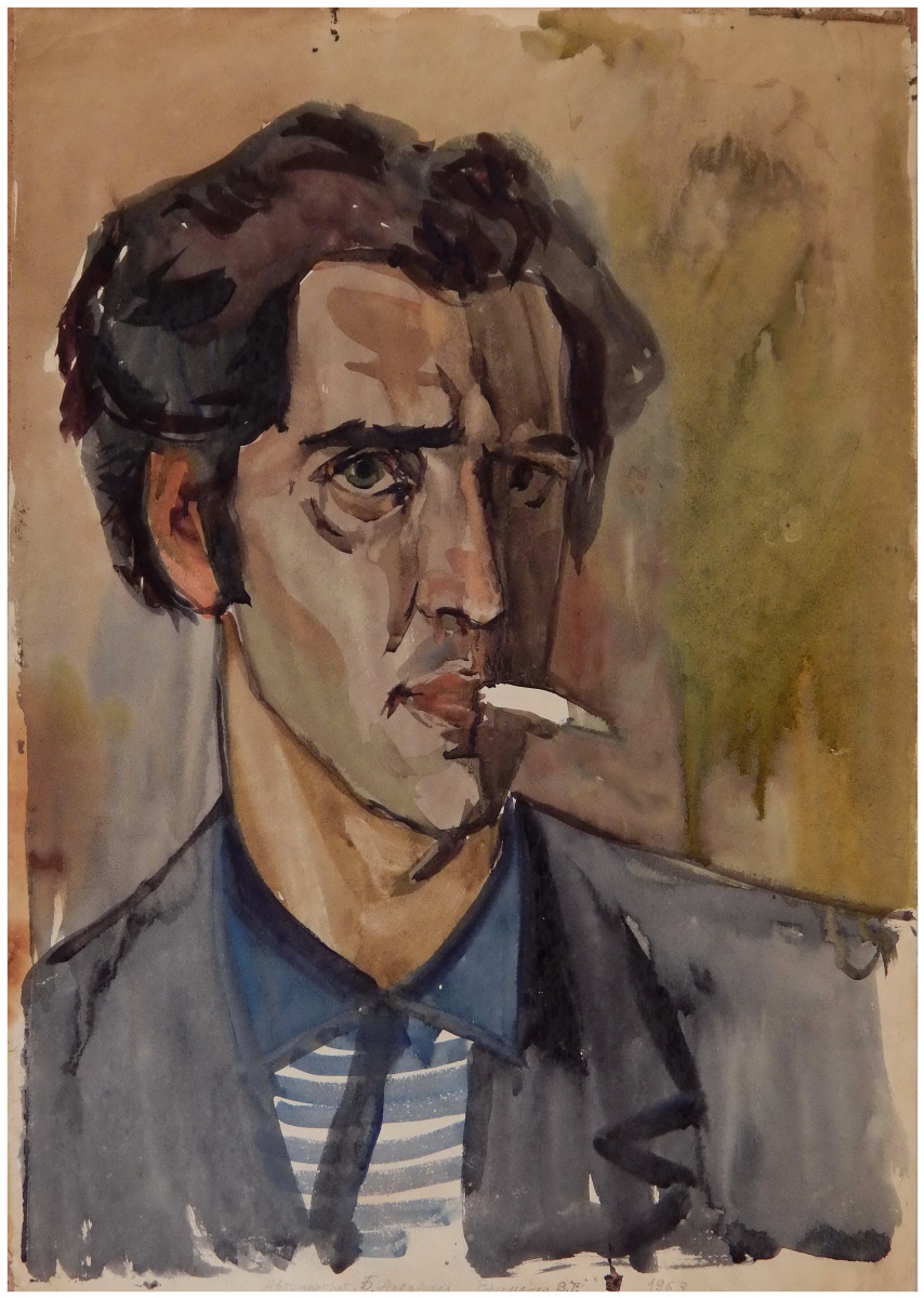 Victor Georgievich Efimenko. Self portrait. 1963